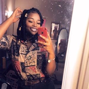 Button down Vintage Top